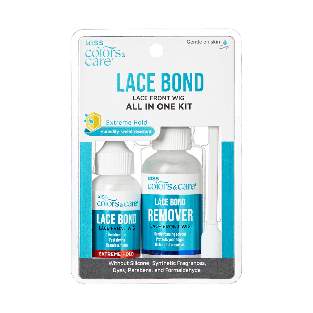 KISS Colors &amp; Care Lace Bond Glue and Remover Kit