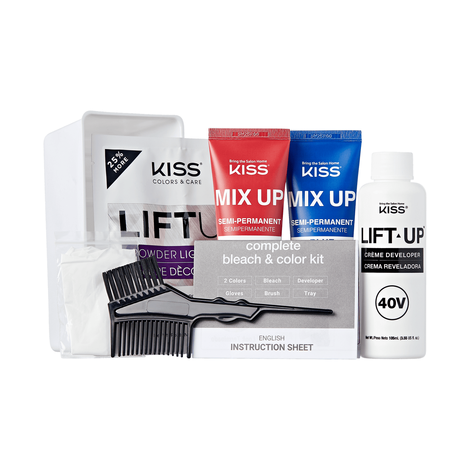 Mix Up Complete Hair Color Kit – Blue Moonlight &amp; Crimson