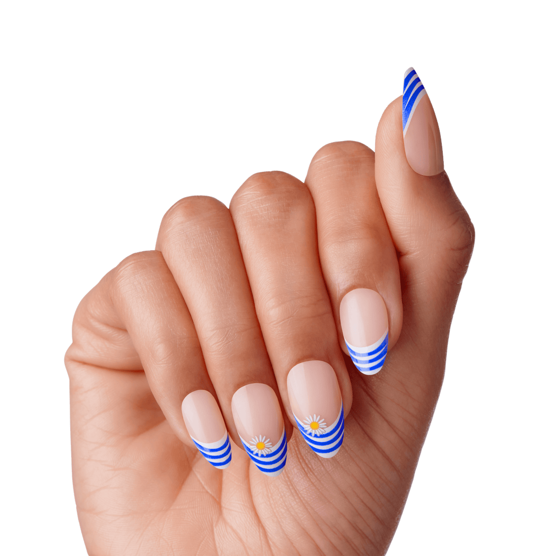 KISS Voguish Fantasy Press On Glue Nails - Back In Style