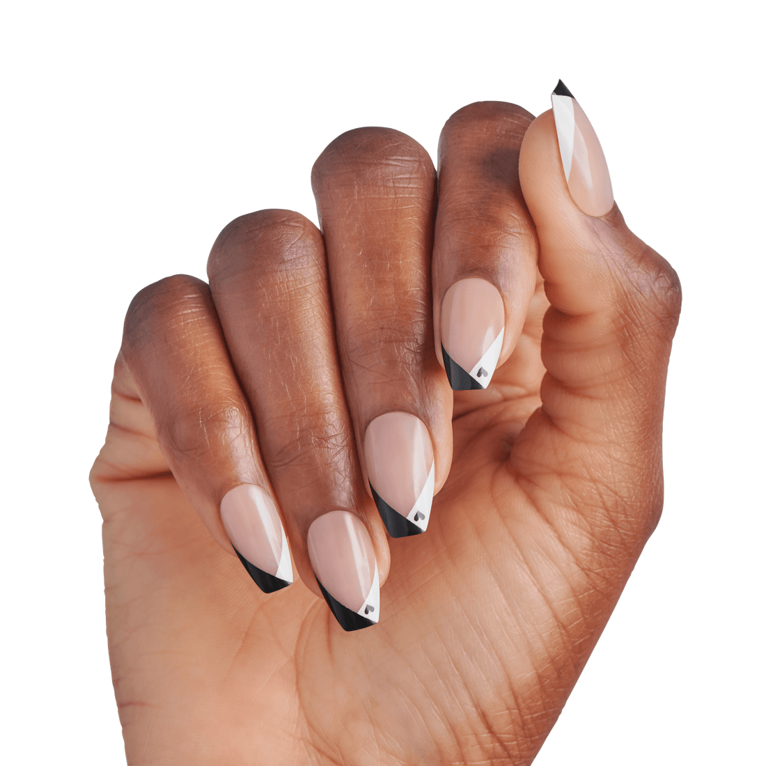 KISS Salon Design Press On Glue Nails - Love In Color