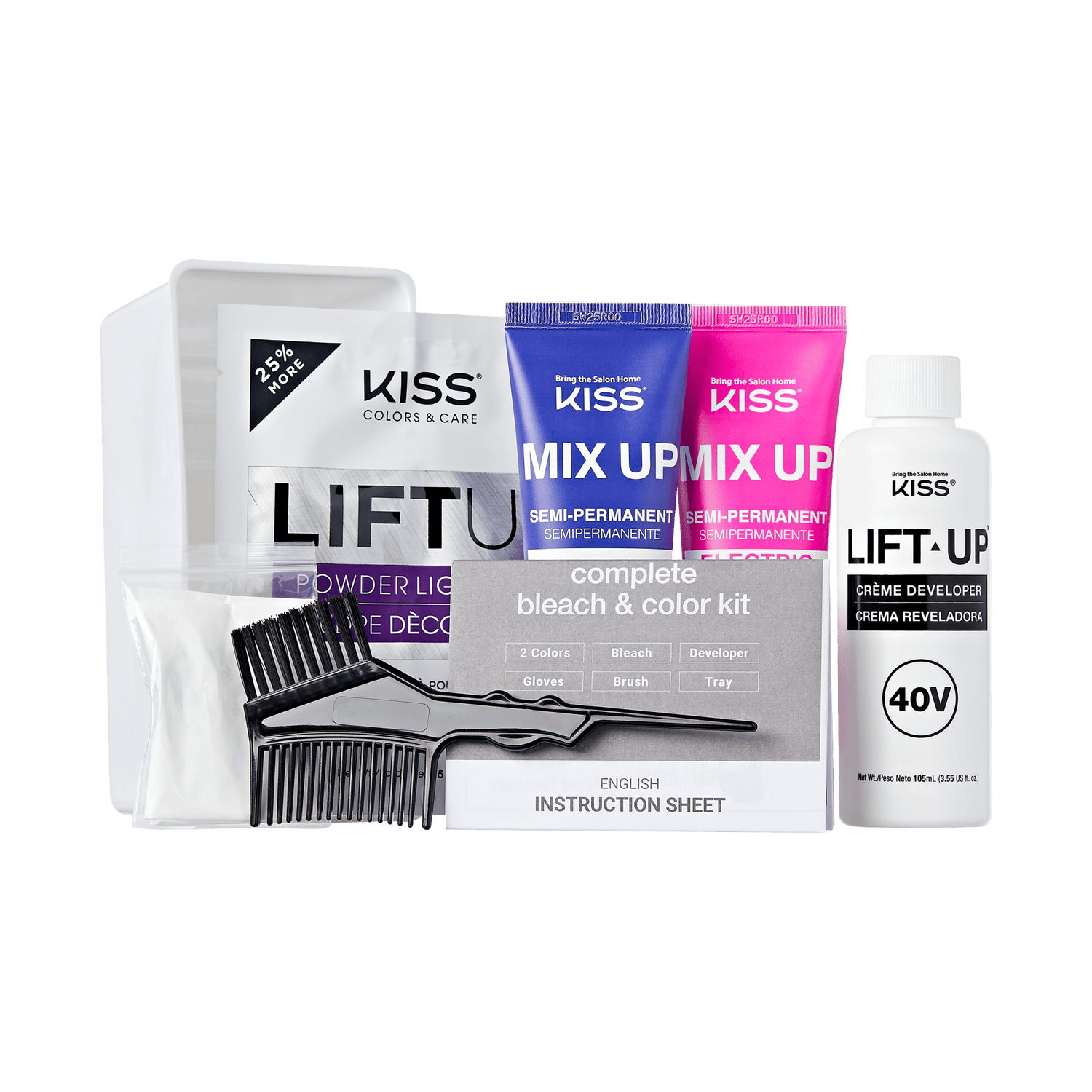 Mix Up Complete Hair Color Kit – Electric Pink &amp; Amethyst