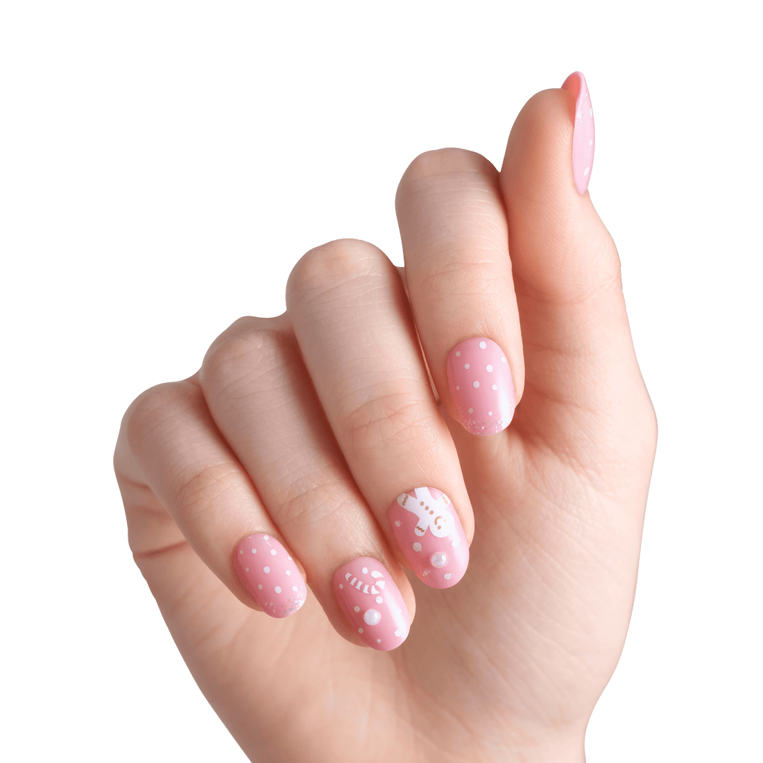 KISS Voguish Fantasy Holiday Press On Glue Nails - Ho Ho Holiday