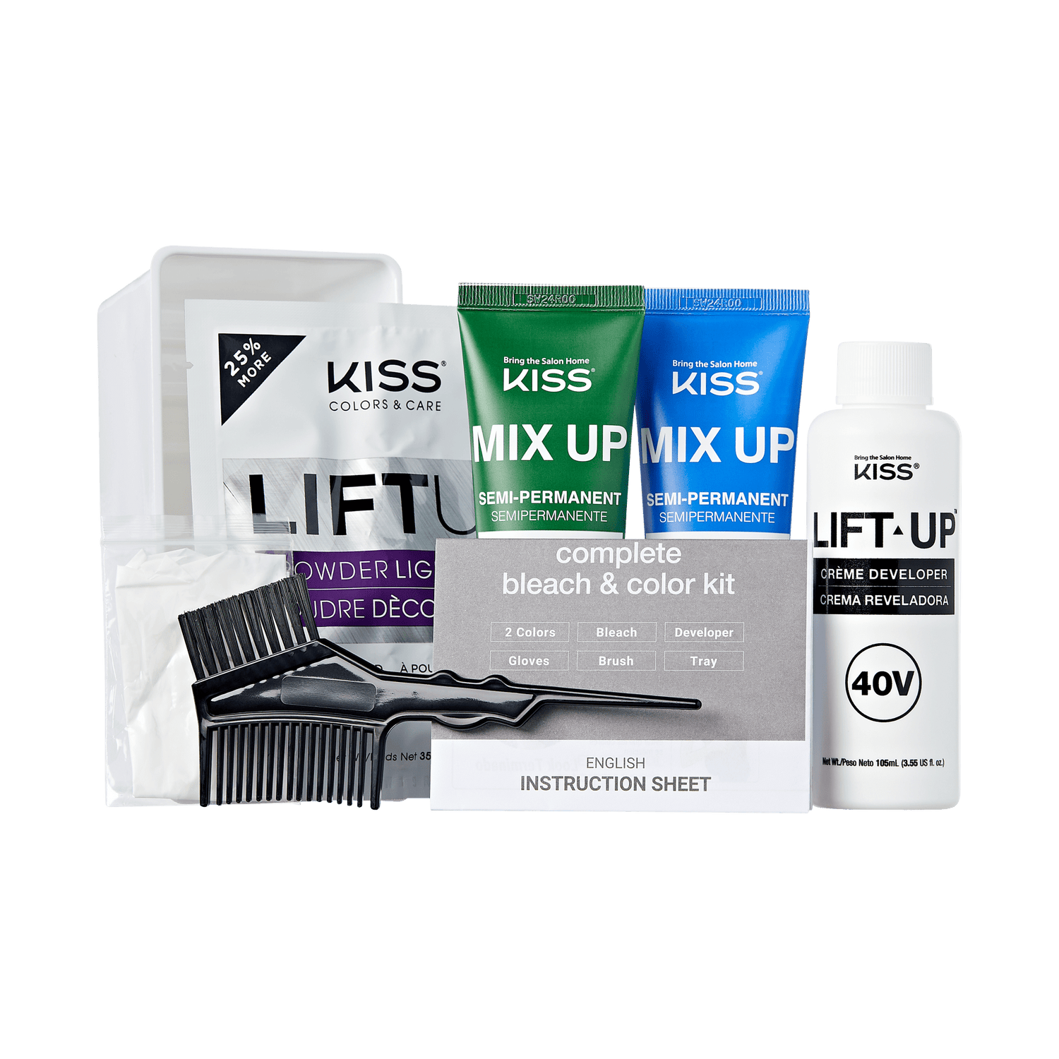 Mix Up Complete Hair Color Kit – Sapphire &amp; Alpine Green