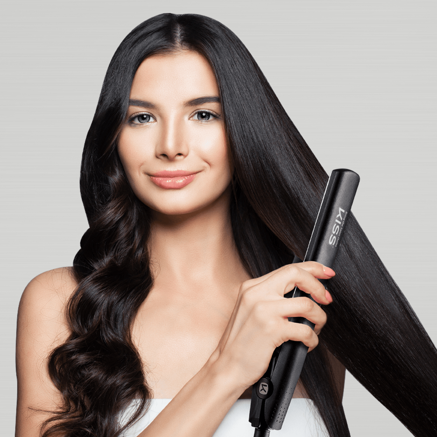 KISS Nano Titanium Professional Flat Iron, 1/2"